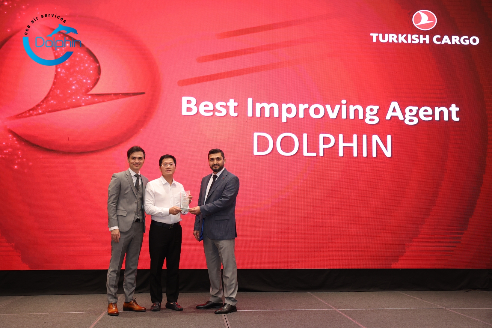 DOLPHIN SEA AIR SERVICES CORP EXCELLENTLY BECOMES THE "BEST IMPROVING AGENT" 2021 OF TURKISH AIRLINES
