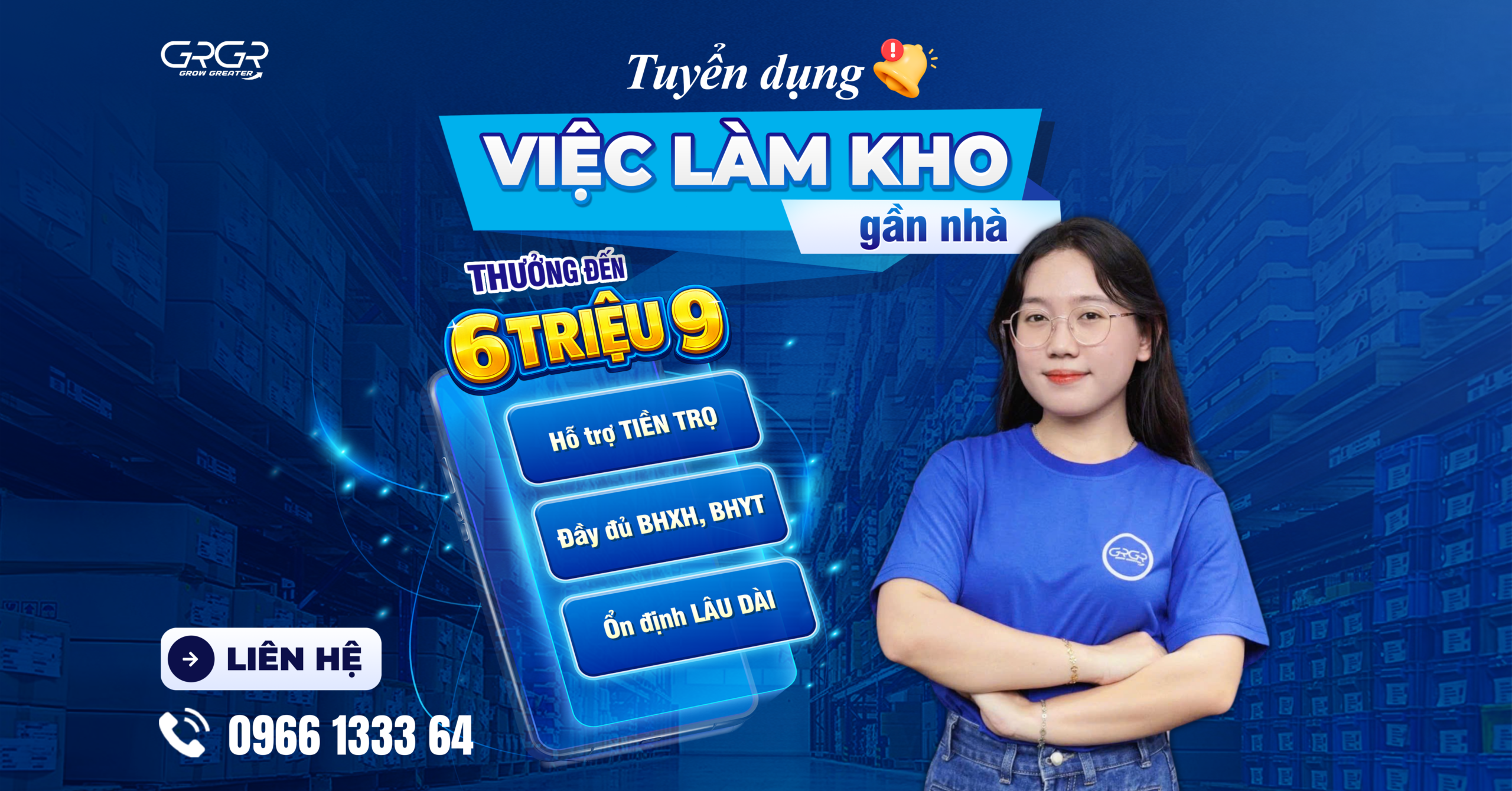 Việc làm kho gần nhà