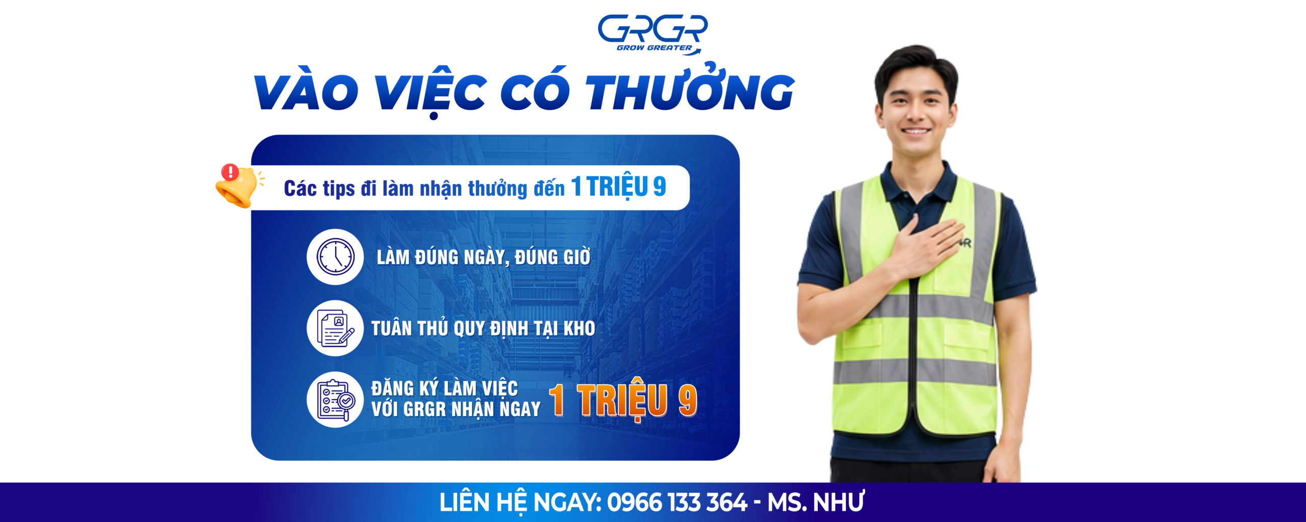 03 TIPS “CHỐT VIỆC” NHẬN THƯỞNG ĐẾN 1 TRIỆU 9 TẠI GRGR